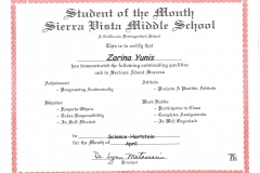 16.4.1 Student of the Month
