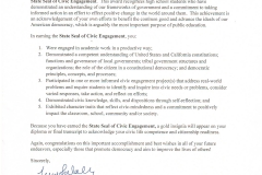CA Seal of Civic Engagement